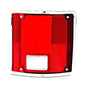 1973-1990 Chevrolet Pickup Tail Light Driver Side Chrome Trim Fleetside High Quality