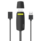 ROCK High-speed Transmission Stable Signal 8pin to HDMI TV Dongle Adaptor for iPhone & iPad, Support 1080P HD Display