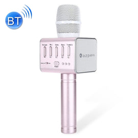 azpen AK47 Portable 2 in 1 Bluetooth V4.1 Home KTV Handheld Microphone  Speaker for iPhone %26 Android Smart Phone Pink