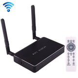 Wireless Dual Band 2.4GHz + 5GHz WiFi Display Multi-screen Interactive with Remote Controller & Antenna, Support Android & iOS Devices DLNA / Airplay / Miracast(Black)   Lead Time: 2~5 Days.