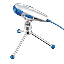 Load image into Gallery viewer, Yanmai SF500B Professional Condenser Sound Recording Microphone with Tripod Holder Cable Length 1.8m Blue
