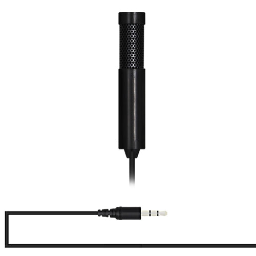 Yanmai SF555 Mini Professional 3.5mm Jack Studio Stereo Condenser Recording Microphone Cable Length 1.5m Black