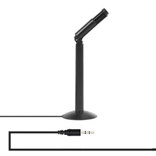 Load image into Gallery viewer, Yanmai SF-950 120 Degree Rotation Head 3.5mm Jack Studio Stereo Recording Microphone Cable Length 1.3m Black