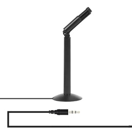 Yanmai SF-950 120 Degree Rotation Head 3.5mm Jack Studio Stereo Recording Microphone Cable Length 1.3m Black