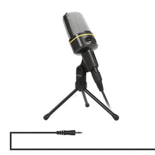 Load image into Gallery viewer, Yanmai SF-920 Professional Condenser Sound Recording Microphone with Tripod Holder Cable Length 2.0m Black