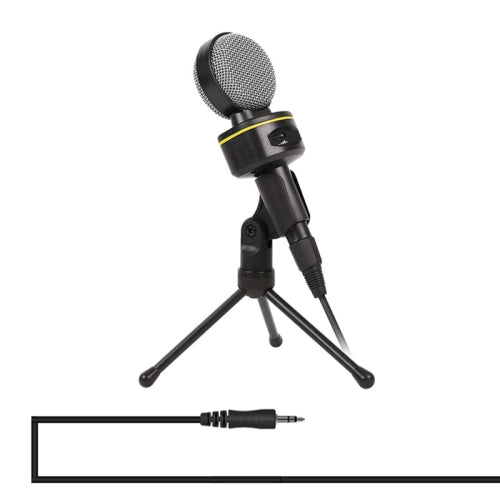 Yanmai SF-930 Professional Condenser Sound Recording Microphone with Tripod Holder Cable Length 2.0m Black