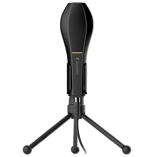 Yanmai Q5 USB 2.0 Game Studio Sound Recording Condenser Microphone with Holder Black
