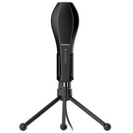 Yanmai Q5 USB 2.0 Game Studio Sound Recording Condenser Microphone with Holder Black