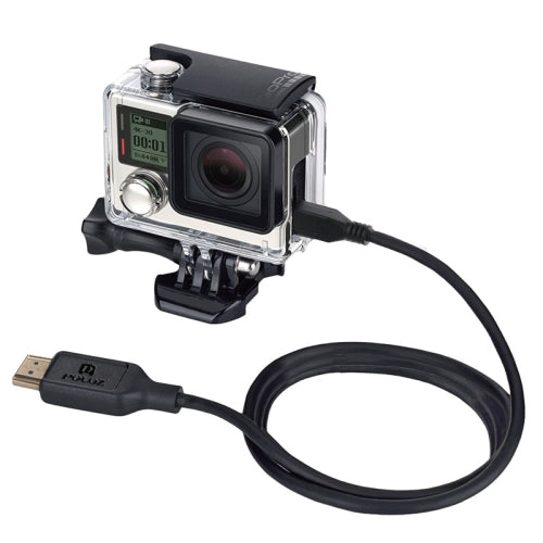 PULUZ Video 19 Pin HDMI to Micro 5 Pin HDMI Cable for GoPro HERO4 3  3 Length 1.5m
