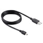 PULUZ Mini 5pin USB Sync Data Charging Cable for GoPro HERO4 3  3 Length 1m