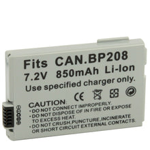 Load image into Gallery viewer, BP208 Battery for CANON Digital Camera