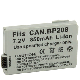 BP208 Battery for CANON Digital Camera