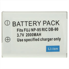 NP-95 Battery for FUJI X-S1 / X100 / F30 / F31 / 3D W1(White)