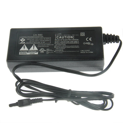 CA-560 Camera AC Power Adapter for Canon G1 / G2 / G3 / G5 / G6(Black)   Lead Time: 2~5 Days.