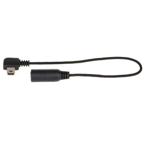 10Pin Mini USB to 3.5mm Mic Adapter Cable for GoPro HERO4 /3+ /3 /2, Length: 16cm(Black)
