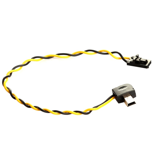 USB 90 Degree Connector to AV Video Output Cable FPV for GoPro Hero 3