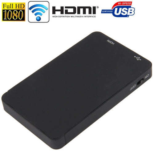 PTV-Series DLNA Display Receiver Dongle WiFi Display Sharer / HDMI / Micro USB (GX609)(Black)