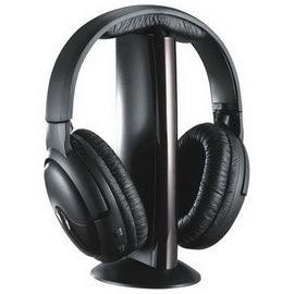6 in 1 Wireless Headphone with Microphone , FM Radio Receiver