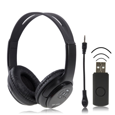 2.4 GHz Wireless Headphones with Microphone