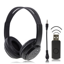 Load image into Gallery viewer, 2.4 GHz Wireless Headphones with Microphone