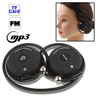 Folding Bluetooth MP3 Headset with Microphone, Support FM Radio & TF Card Reader
