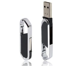 Load image into Gallery viewer, 8GB Metallic Keychains Style USB 2.0 Flash Disk (Black)   Lead Time: 2~5 Days.