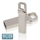 8GB Metallic Keychains Style USB 2.0 Flash Disk   Lead Time: 1~3 Days.