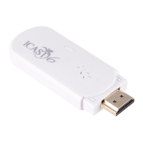 M1 IPUSH HDMI AirPlay DLNA WIFI Displayer Receiver for Android OS / iOS Below 7.0 Devices (Just for AIRPLAY IPUSH, Not Support iPhone 5S)(White)   Lead Time: 1~3 Days.