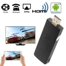 HDMI Adapter / Miracast Dongle with EZCast / EZMirror / DLNA / Airplay / Real time Display Function, Built-in Wifi Reviver, Suitable for Galaxy Note III / N7100 / i9500 / i9300 and Android 4.0 Above Operation System(Black)