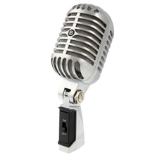 Load image into Gallery viewer, Professional Wired Classical Dynamic Microphone, Length: 18cm (Silver)   Lead Time: 2~5 Days.