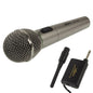 Handheld Wireless / Wired Microphone with Receiver & Antenna, Effective Distance: 8-20m   Lead Time: 2~5 Days.