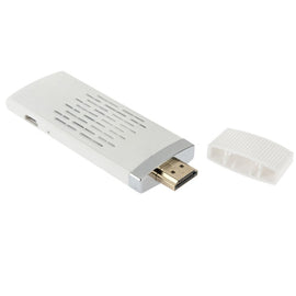 Wifi HDMI Miracast DLNA Display Dongle for iPhone iOS / Android Smartphone, CPU: ARM Cortex A9 Single Core 1.2GHz, Support WIFI + HDMI(White)   Lead Time: 1~3 Days.