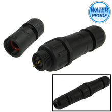 Load image into Gallery viewer, IP68 Shielded 2 Pin M14 Waterproof Connector, Cable Diameter: 2.5-7.5mm