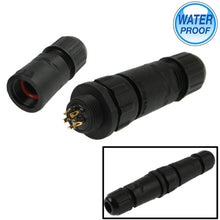 Load image into Gallery viewer, IP68 Shielded 6 Pin M14 Waterproof Connector, Cable Diameter: 2.5-7.5mm   Lead Time: 1~3 Days.