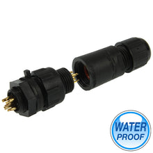 Load image into Gallery viewer, IP68 Shielded 5 Pin M14 Waterproof Connector, Cable Diameter: 2.5-7.5mm