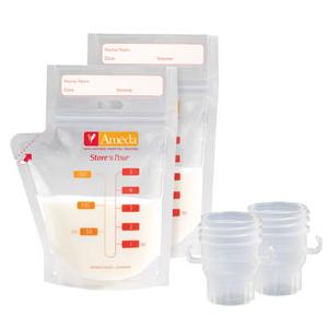 Ameda Store 'N Pour™ Breast Milk Storage Bags Starter Kit