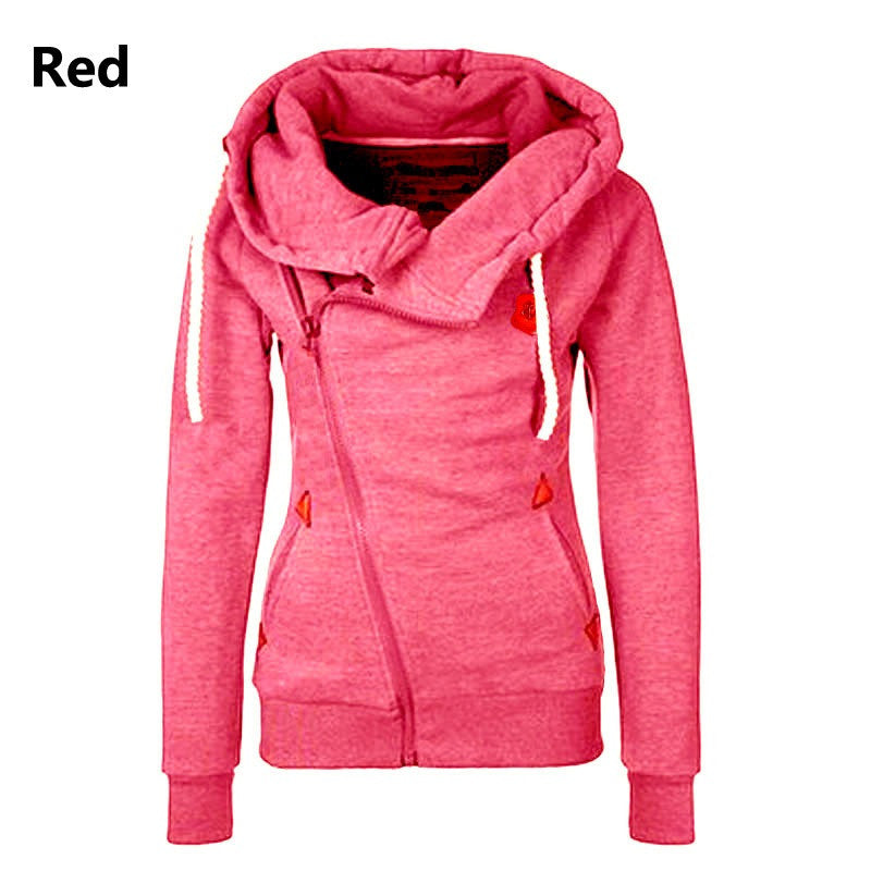 Zipper Design Hoodies - Sweaters